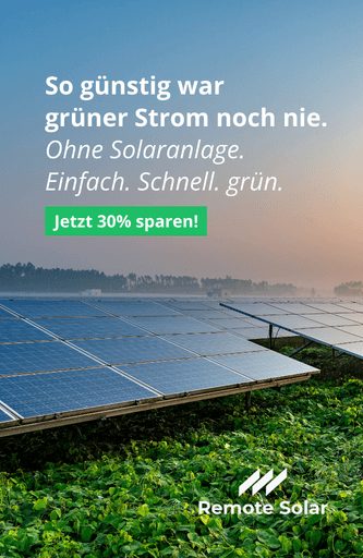 Anzeigenmotiv Remote Solar